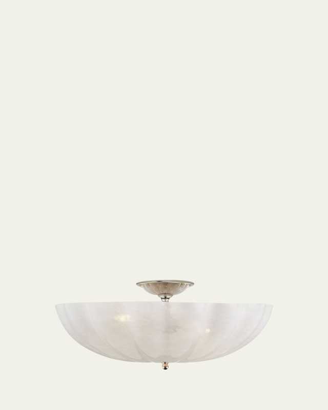 Rosehill Large Semi Flush Mount By AERIN